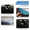 thumbnail image 5 of Iauyy Foldable Windshield Sun Shade for Cars, Interior Sun Protection for car UV Protection for Sedan/SUV/Truck, (S/M/L) The Tranquility Of The Ocean, 5 of 8