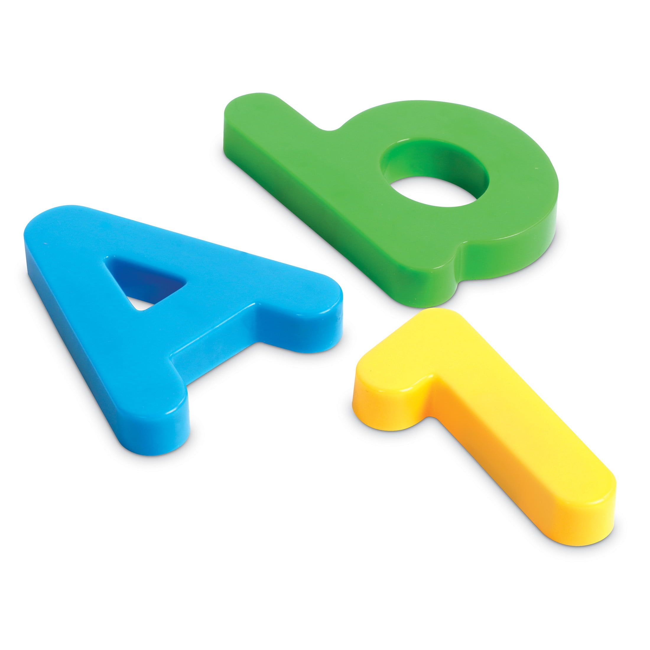 Learning Resources Jumbo Magnetic Letters & Number Combo, Preschool Toys, 116 Pieces, Ages 3+