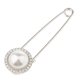 thumbnail image 5 of Pearl Rhinestone Vintage Pins Broches Mujer Colthes Accesorios , # 3 Fernando Broche de seguridad con broche de diamantes de imitación, 5 of 8