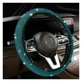 thumbnail image 4 of Crystal Car Steering Wheel Cover, Non-Slip Decorative Covers for Steering Wheel, Steering Wheel Cover for Decoration and Protection, Sky-blue, 4 of 7