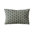 thumbnail image 5 of Plutus Brands Blue Eyelashes Dot Luxury Throw Pillow-Size:24" x 24", 5 of 9