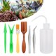 thumbnail image 1 of Herramientas De Mano De Jardín, 7 Piezas De Herramientas Suculentas, Mini Herramienta De Jardín, Juego De Herramientas De Trasplante, Kit De Cuidado Suculento Para Plantas De Jardinería En Miniatura S Muyoka Hogar, 1 of 6