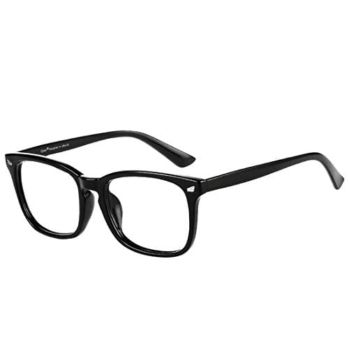 Cyxus Blue Light Blocking Computer Glasses Square Classic Retro Clear Lens Eyeglasses Frame for Women and Men
