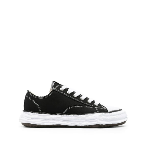 Maison MIHARA YASUHIRO MMY Black Canvas Shoes Peterson23 low-top sneakers