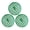 green40cm, variant on Rolling Chicken Ball Cage for Small Pets, Plastic Exercise Orb for Pigeons, Rabbits, Ducks
