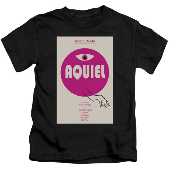 Star Trek Tng Season 6 Episode 13 Youth 18/1 T-Shirt Black