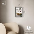 thumbnail image 5 of Botanical Bathtime Lounge Framed High-Gloss Acrylic Glass Wall Art Trendy Bathroom by Art Remedy, Black Frame, 10 x 15, 5 of 7