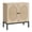 Beige, variant on Rattan Buffet Sideboard Storage Cabinet, Freestanding Wooden Entryway Console with Adjustable Shelves & Doors for Bedroom, Kitchen, Living Room, Dining Room, Home Office, Black