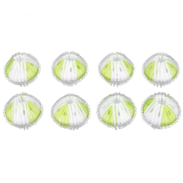 Juego de 8 bolas para la colada, elimina pelusas de tela para la limpieza de lavadoras y ropa del hogar.