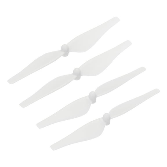 Uxcell RC Propellers Blade Prop 2 Vane 7.6cm Dia Plastic White Low-Noise RC Airplane DIY Aircraft Drone