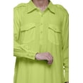 thumbnail image 3 of Atasi Pathani Kurta Pyjama Wedding Kurta Pajama For Boys Summer Clothing, 3 of 5