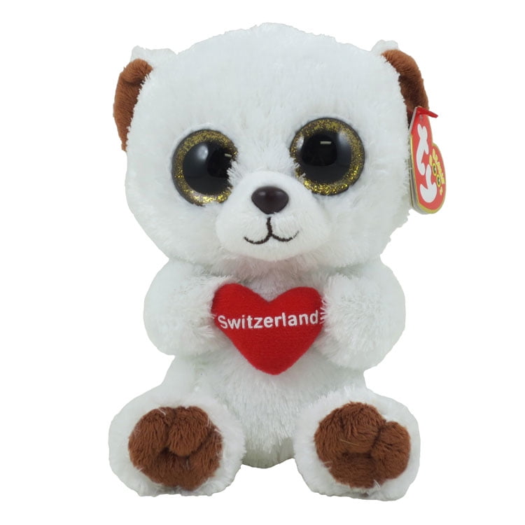 TY BEANIE BOOS SWITZERLAND the BEAR COUNTRY EXCLUSIVE MINT TAGS 