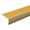 Yellow, variant on Shoreew 100CM Non-Slip Stair Nosing L-Shape Staircase Step Tread Self-Adhesive Stair Edge Protector Waterproof Indoor Outdoor Stair Nose Molding