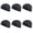 Black, variant on 3 Pack Skull Caps Helmet Liner Sweat Wicking Cap Running Hats Cycling Skull Caps for Men Women
