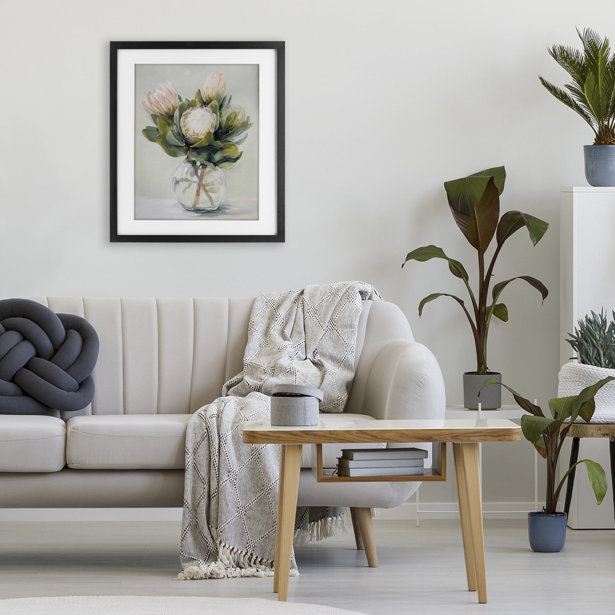 Stupell Industries Lush & Wild Tropics Black Framed Print Under Glass, design by Svetlana Aleynikova