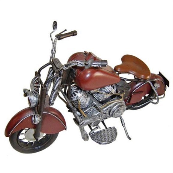 Cheungs JA-0069R Motorcycle, Red - 8 x 7 x 15 in.
