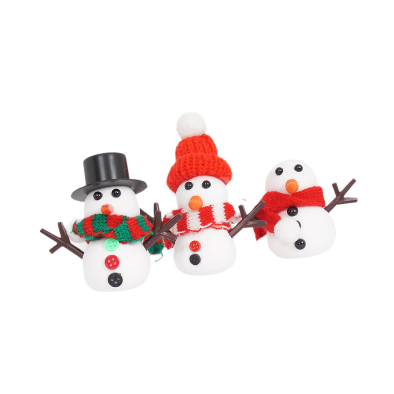 yotijay Snowman Craft for Kids Build A Snowman Kit Creative Winter Christmas Scene Props