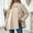 Khaki, variant on Women Solid Color Button Front Long Sleeve Wool Blend Coat, Casual Loose Fit Lapel Outerwear, Fashion Mid Length Overcoat for Daily Outdoor Wear Khaki XL(XL)