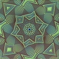 thumbnail image 1 of Ahgly Company Machine Washable Indoor Square Transitional Emerald Green Area Rugs, 7' Square, 1 of 7