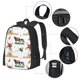 thumbnail image 2 of Easygdp Cute Farm Mochila de Gran Capacidad Minimalista Ideal para Escuela, Viajes y Uso Diario, 2 of 6