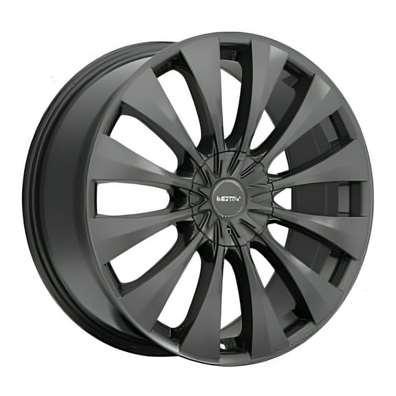 1 Motiv 20x8.5 5X115 / 5X120  40 436B Gloss Black Wheel Rim
