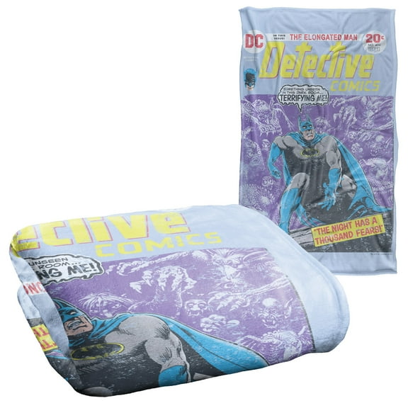 Batman A Thousand Fears Silky Touch Super Soft Throw Blanket 36" x 58"