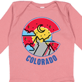 thumbnail image 4 of Inktastic Colorado Mountain Scene with Clouds and Moon Boys or Girls Long Sleeve Baby Bodysuit, 4 of 5
