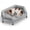 Triangle-6 sided Bolster Medium, variant on Elevated Pet Bed, Small, Triangle-6 Sided Bolster, For Dogs