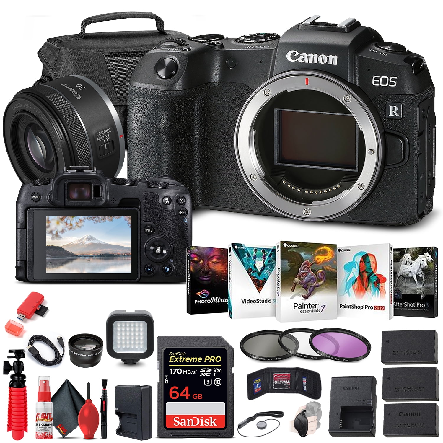 Canon 3380C002_EDI_12 DSLR Camera 26 MP 1x Digital Zoom Wi-Fi Black (International Version)