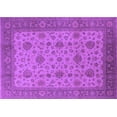 thumbnail image 1 of Ahgly Company Indoor Rectangle Oriental Purple Industrial Area Rugs, 7' x 9', 1 of 4