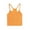 Yellow, variant on SHTXOZHI Womens Ribbed Tank Top Crisscross Back Spaghetti Strap Tops Crew Neck Casual Dressy Cropped Summer Tees