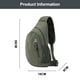 thumbnail image 2 of Bolso de pecho para hombre, bolso de lona de ocio con hombro en diagonal, 2 of 5