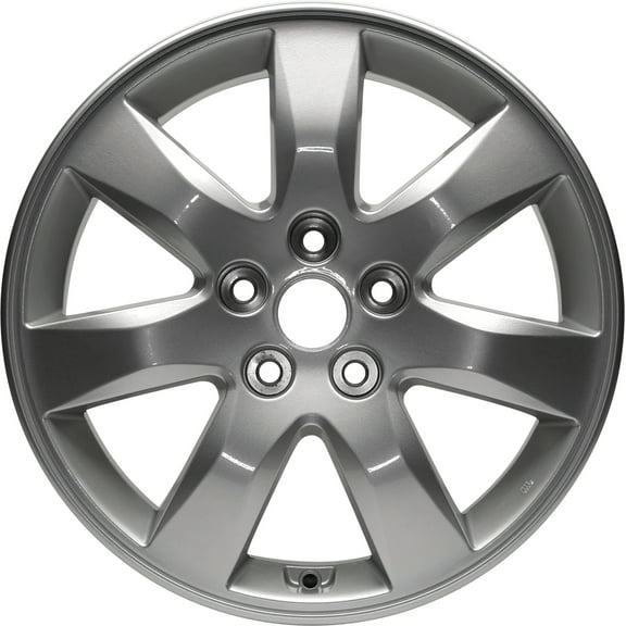 Remanufactured Painted Silver Aluminum Wheel 17 x 7 529102P175 fits 2011-2013 Kia Sorento