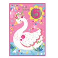 thumbnail image 1 of Simon Elvin Swan 5th Birthday Greetings Card (Pack of 6), 1 of 2