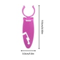 thumbnail image 2 of Sup Paddle Holder Clip For Stand Up Paddleboard & Kayak, No-Drill Bungee Mount Paddle Keeper With Secure Lock, Durable Snap-On Paddleboard Accessory For Surfing & Kayaking,B - One Size, 2 of 6