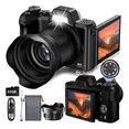 thumbnail image 2 of Cámara Digital 4k 56mp Profesional 3.0in Pantalla Con Sd 32g Eo Safe Imports Negro, 2 of 5