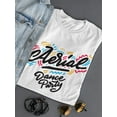 thumbnail image 3 of Aerial Dance Party T-Shirt Women -Image by Shutterstock, Female Large, 3 of 4