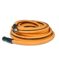 thumbnail image 2 of Blu Shield 3/4" x 50' Rubber Washdown Hose, 300 PSI, Stainless Steel GHT Fittings, Heavy-Duty Hot & Cold Water Hose for Industrial Cleaning, 2 of 8
