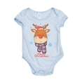 thumbnail image 1 of Pañalero George Unisex 6M Manga Corta Alce Azul, 1 of 4