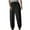 Black Athletic Pants for Men, variant on Men's Fashion Summer Joggers Pants Slim Casual Classic Trousers Athletic Fit Cinch Bottom Pocket Track Running Pants White 8