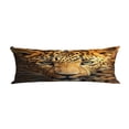 thumbnail image 1 of EREHome Leopard portrait Pillow Cover Body Pillowcase Pillow Protector 20x60 Inch, 1 of 1