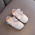 thumbnail image 6 of breaise Girls Classic Slip on Mary Jane Ballet Flats Glitter Wedding Party Flower Girl Princess Dress Shoes for Kid Toddler, 6 of 7