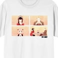 thumbnail image 2 of Spy x Family Forger Family Pictures Women's White Short Sleeve Crew Neck Tee-XXL, 2 of 7