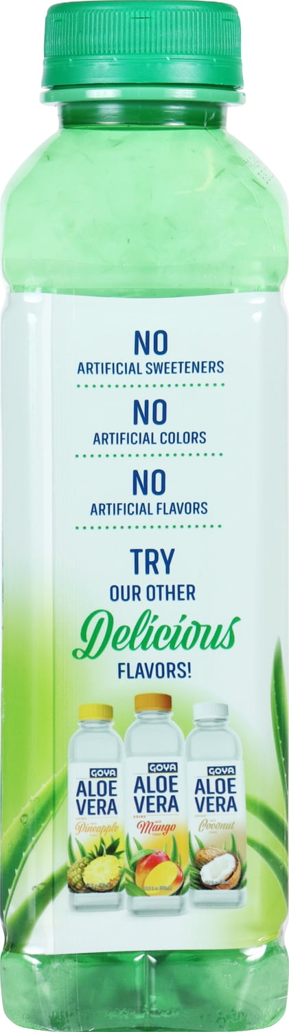 (5 pack) GOYA Aloe Vera Drink Original Flavor, 16.9 fl. oz.