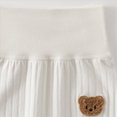 thumbnail image 5 of TOWED22 Toddler Boys Girls Pajamas 2 Pieces Long Sleeve Top and Pants Set Cotton Print Pjs Sleepwear Jammies Fall Winter 3 6 9 12 18 24 Months 2 3 4 5 6 7 8 9 Years(White,6-9 M), 5 of 6