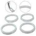 thumbnail image 3 of 4Pcs Hub Centric Rings Od73.1Mm Id60.1Mm Silver Aluminum Alloy-4 Rings Heat Resistant Hub Center Ring Spacer Wheels Tires & Part, 3 of 8