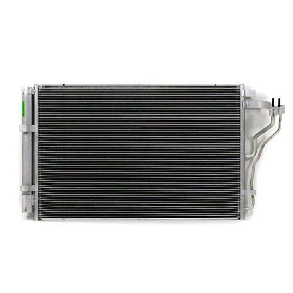 A/C Condenser - Pacific Best Inc For/Fit 4297 14-14 Kia Forte Koup/Sedan/5 2.0L 5mm WITH Receiver & Dryer