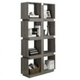 thumbnail image 2 of Monarch Specialties Cube Organizer 71", Dark Taupe, 2 of 2
