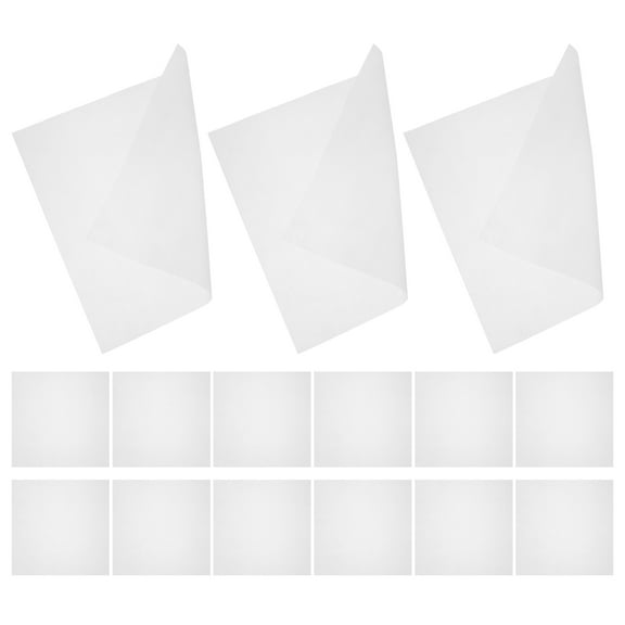 RENACLIPY 50 Sheets White Tissue Wrapping Paper for Flower Shop Use 11.8x11.8in