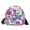 thumbnail image 1 of BlackInsulated Lunch Bag 2 Decks Grande impermeable Picnic Bento Tote Bag a prueba de fugas Mom's esquí esquí Gafas de esquí, 1 of 4